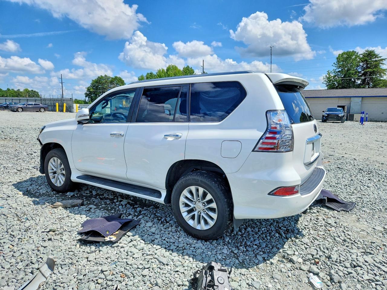 2021 Lexus Gx 460 Premium White vin: JTJAM7BX8M5268487