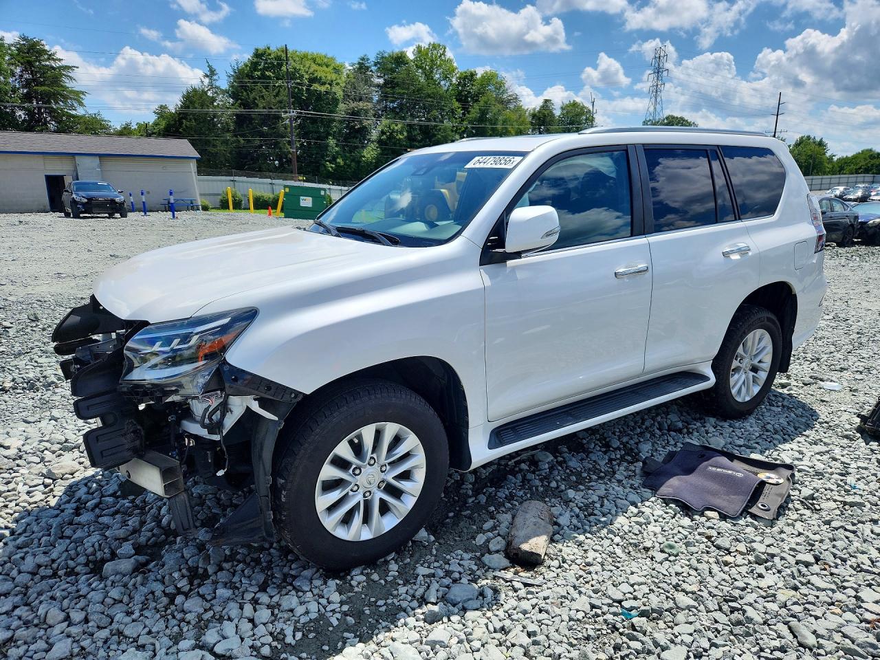 2021 Lexus Gx 460 Premium White vin: JTJAM7BX8M5268487