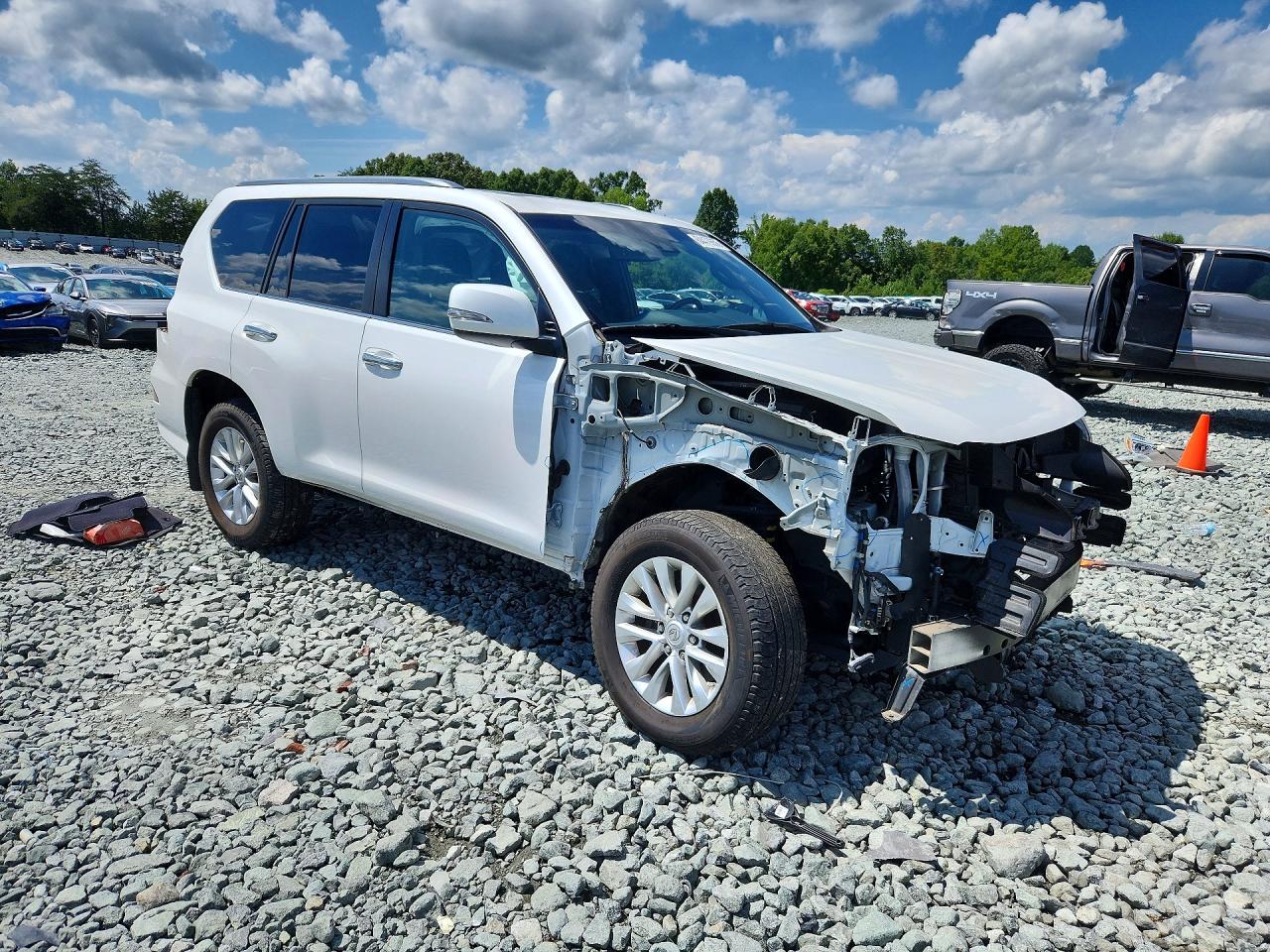 2021 Lexus Gx 460 Premium White vin: JTJAM7BX8M5268487