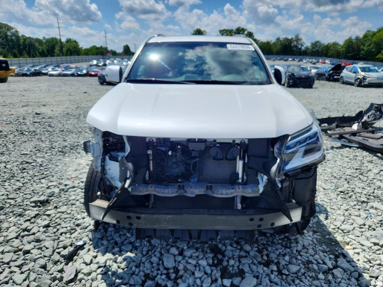 2021 Lexus Gx 460 Premium White vin: JTJAM7BX8M5268487