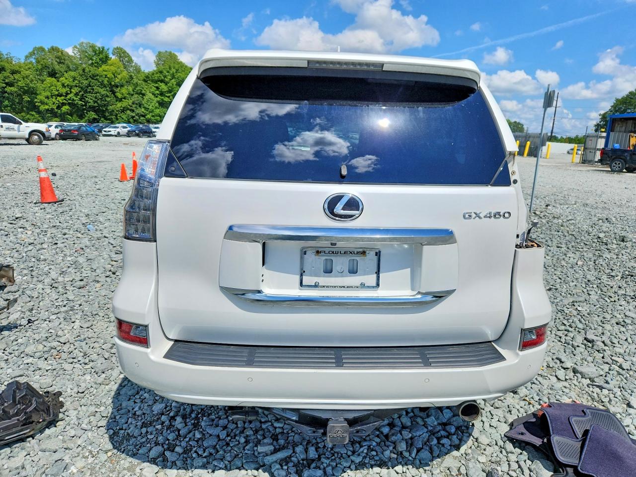 2021 Lexus Gx 460 Premium White vin: JTJAM7BX8M5268487
