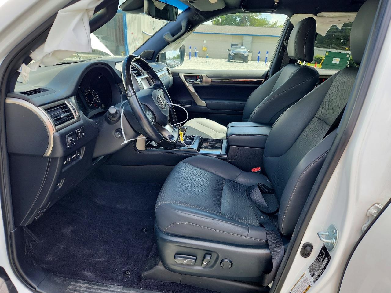 2021 Lexus Gx 460 Premium White vin: JTJAM7BX8M5268487