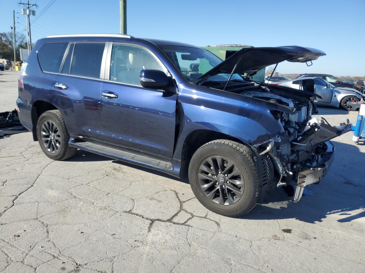 2023 Lexus Gx 460 Blue vin: JTJAM7BX8P5340891