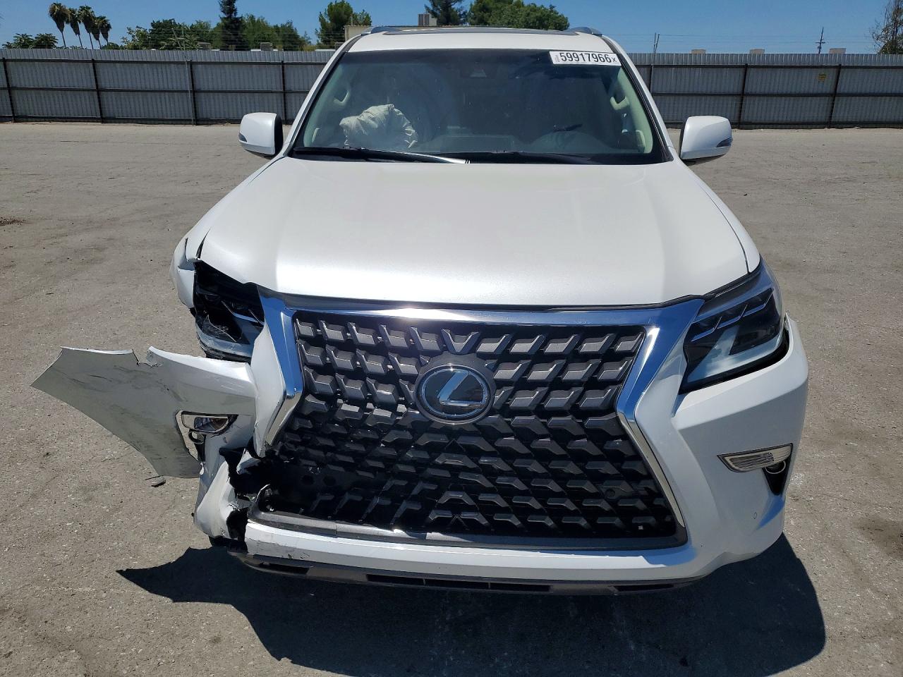 2023 Lexus Gx 460 White vin: JTJAM7BX9P5340219