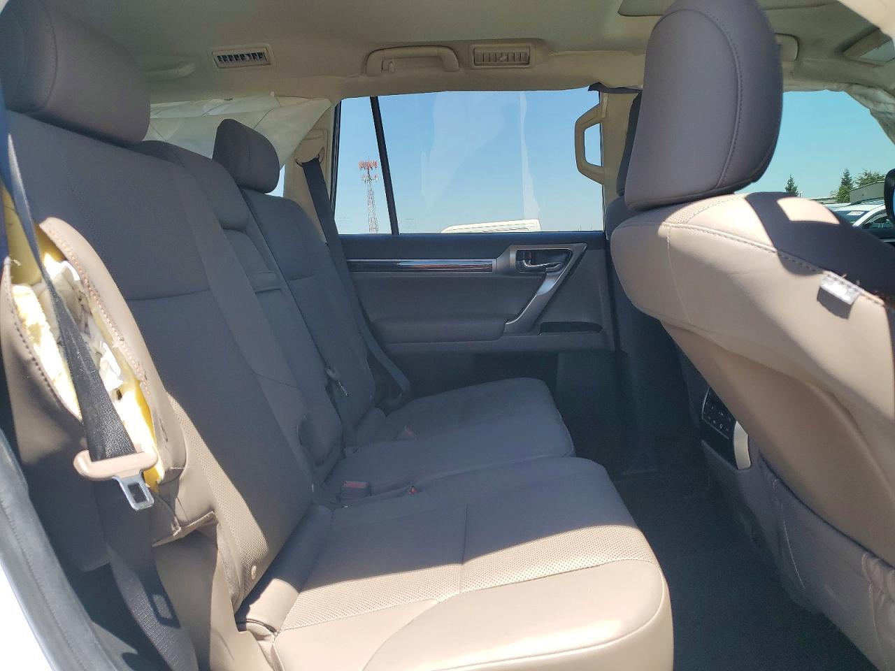 2023 Lexus Gx 460 White vin: JTJAM7BX9P5340219