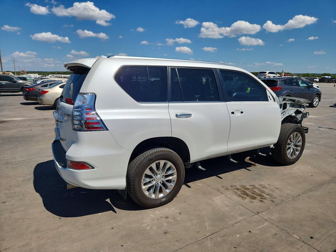 2023 Lexus Gx 460 White vin: JTJAM7BX9P5356680