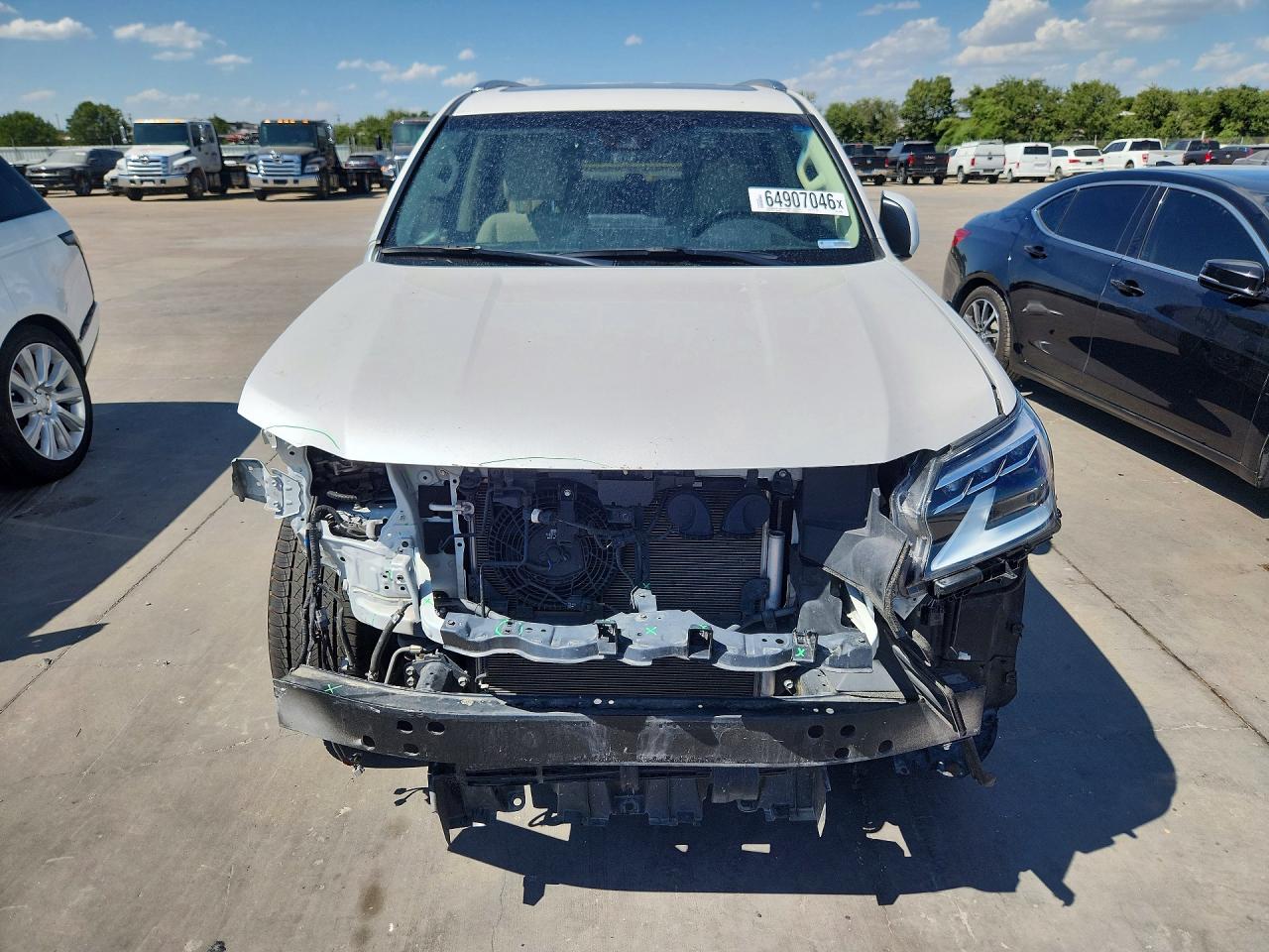 2023 Lexus Gx 460 White vin: JTJAM7BX9P5356680