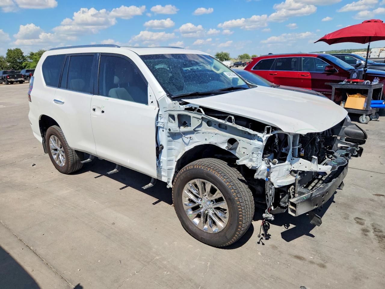 2023 Lexus Gx 460 White vin: JTJAM7BX9P5356680