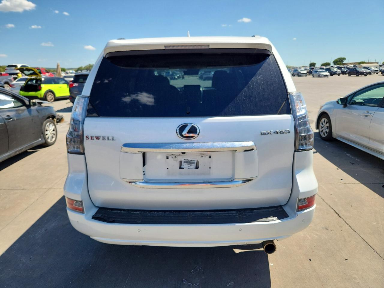 2023 Lexus Gx 460 White vin: JTJAM7BX9P5356680