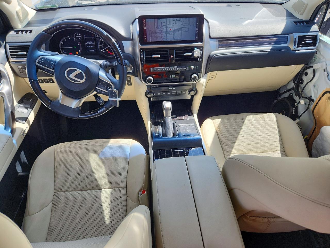 2023 Lexus Gx 460 White vin: JTJAM7BX9P5356680