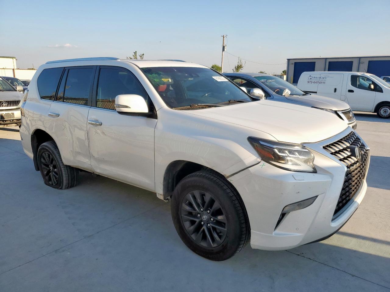 2020 Lexus Gx 460 Premium White vin: JTJAM7BXXL5250393