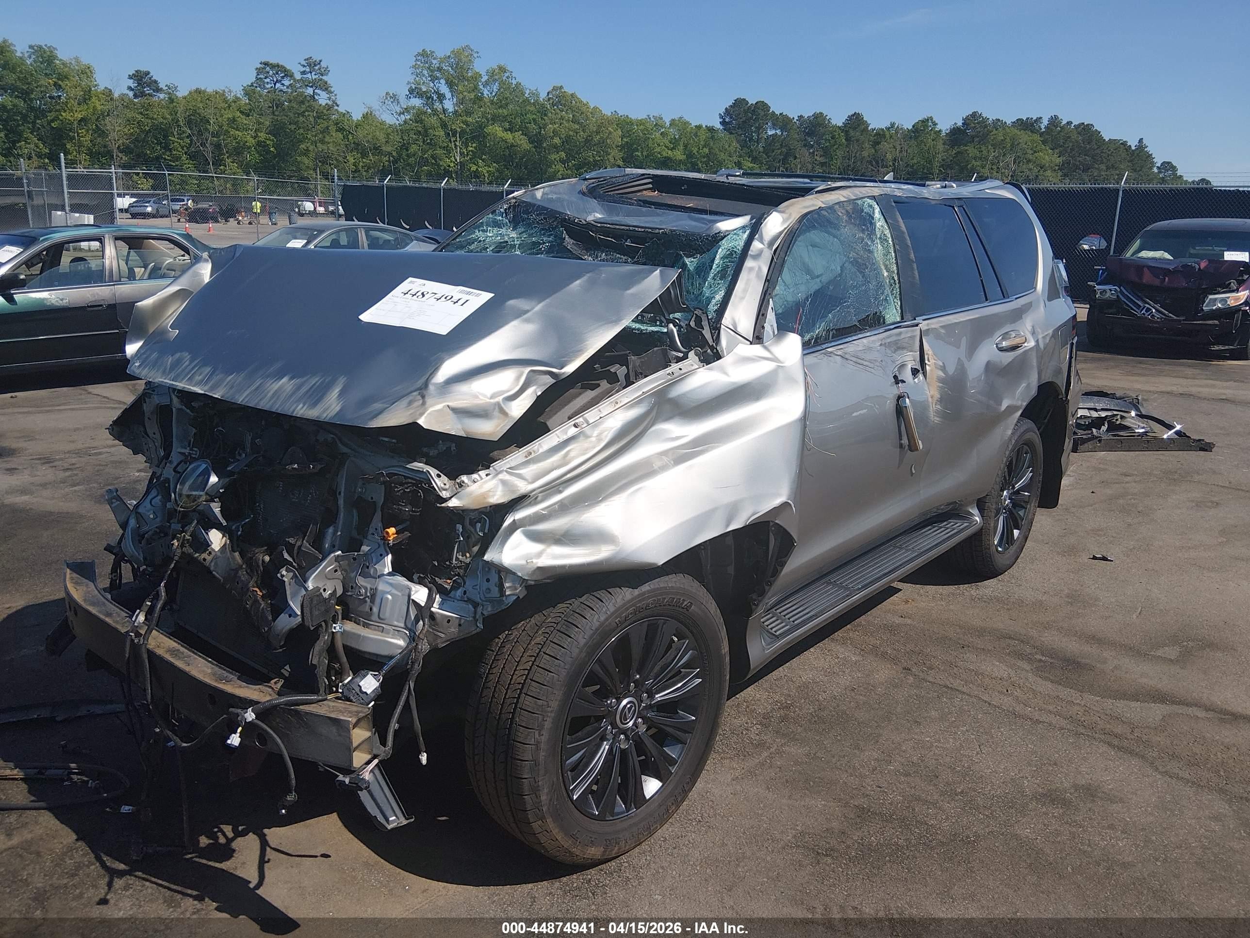 2023 Lexus Gx 460 Premium Silver vin: JTJAM7BXXP5351360