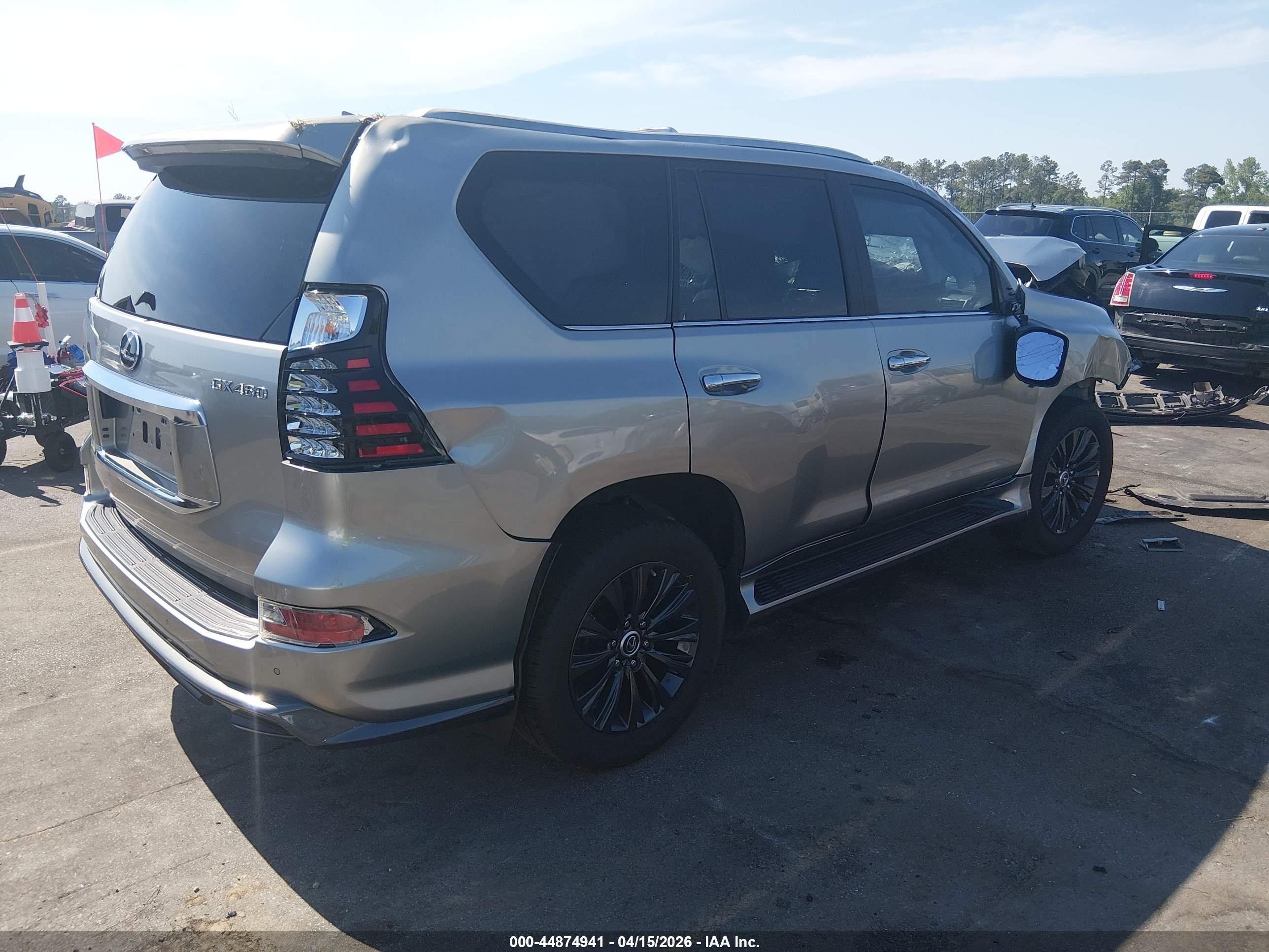 2023 Lexus Gx 460 Premium Silver vin: JTJAM7BXXP5351360