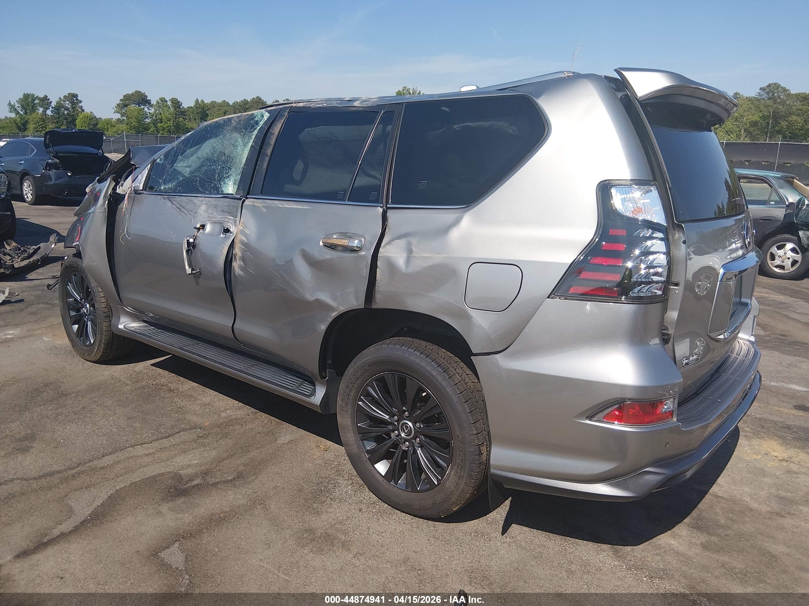 2023 Lexus Gx 460 Premium Silver vin: JTJAM7BXXP5351360