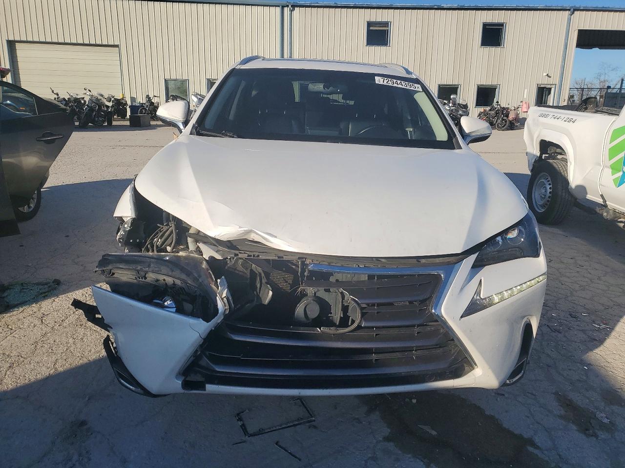 2015 Lexus Nx 200t Белый vin: JTJBARBZ0F2001570