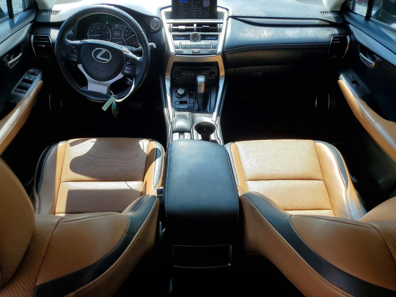 2015 Lexus Nx 200t Black vin: JTJBARBZ0F2004193