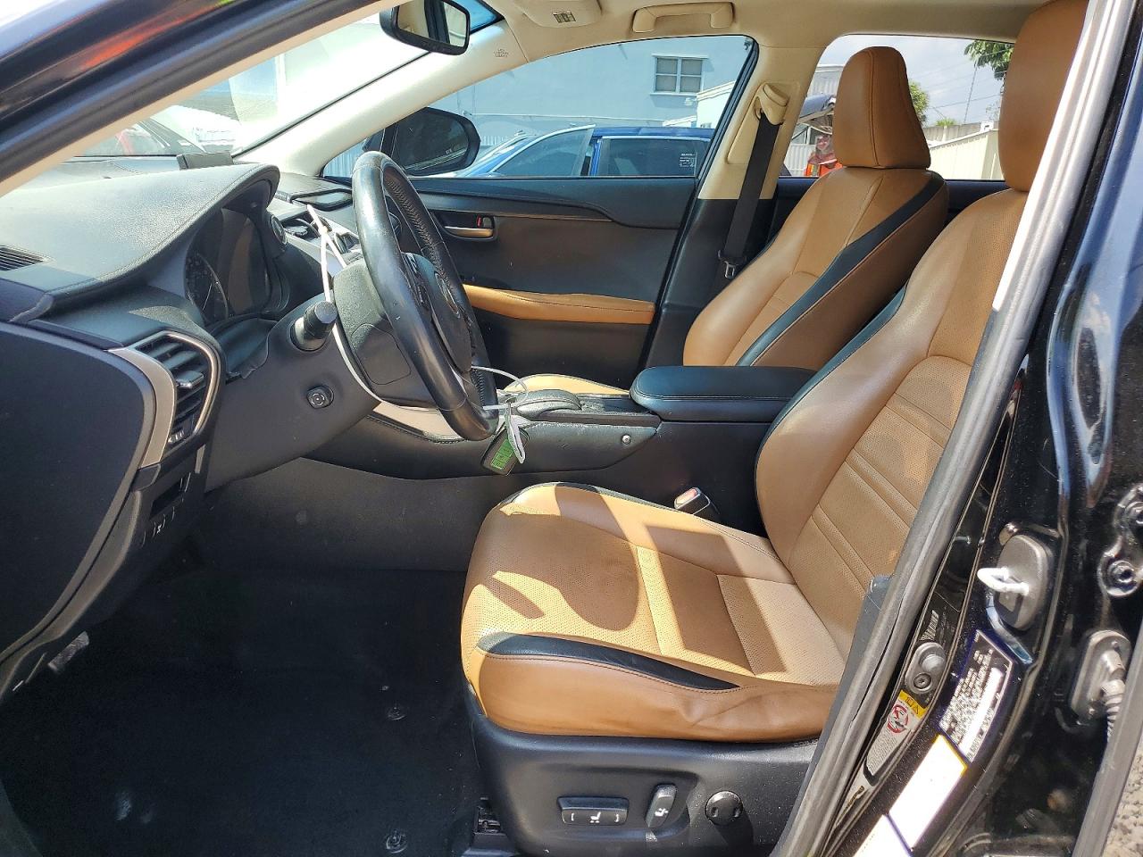 2015 Lexus Nx 200t Black vin: JTJBARBZ0F2004193