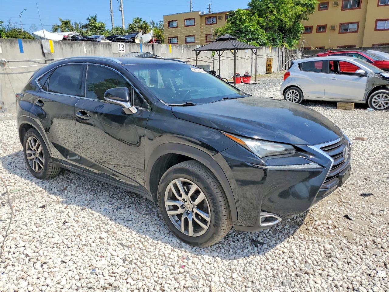 2015 Lexus Nx 200t Black vin: JTJBARBZ0F2004193