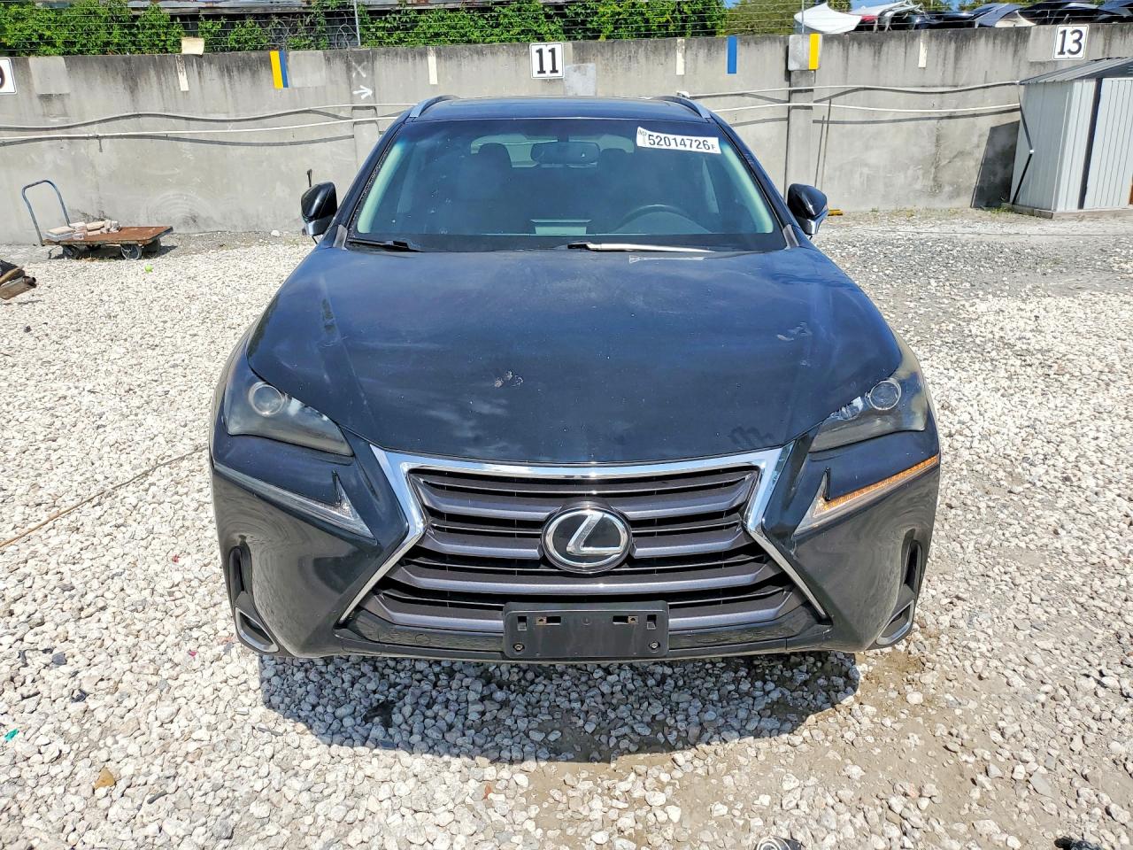 2015 Lexus Nx 200t Black vin: JTJBARBZ0F2004193