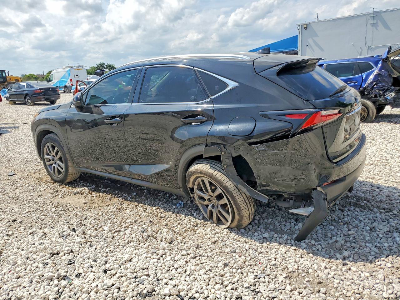 2015 Lexus Nx 200t Black vin: JTJBARBZ0F2004193