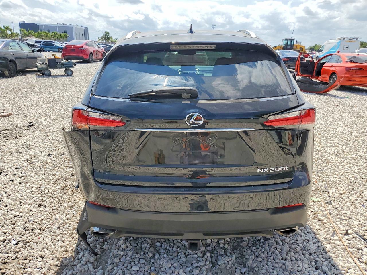2015 Lexus Nx 200t Black vin: JTJBARBZ0F2004193