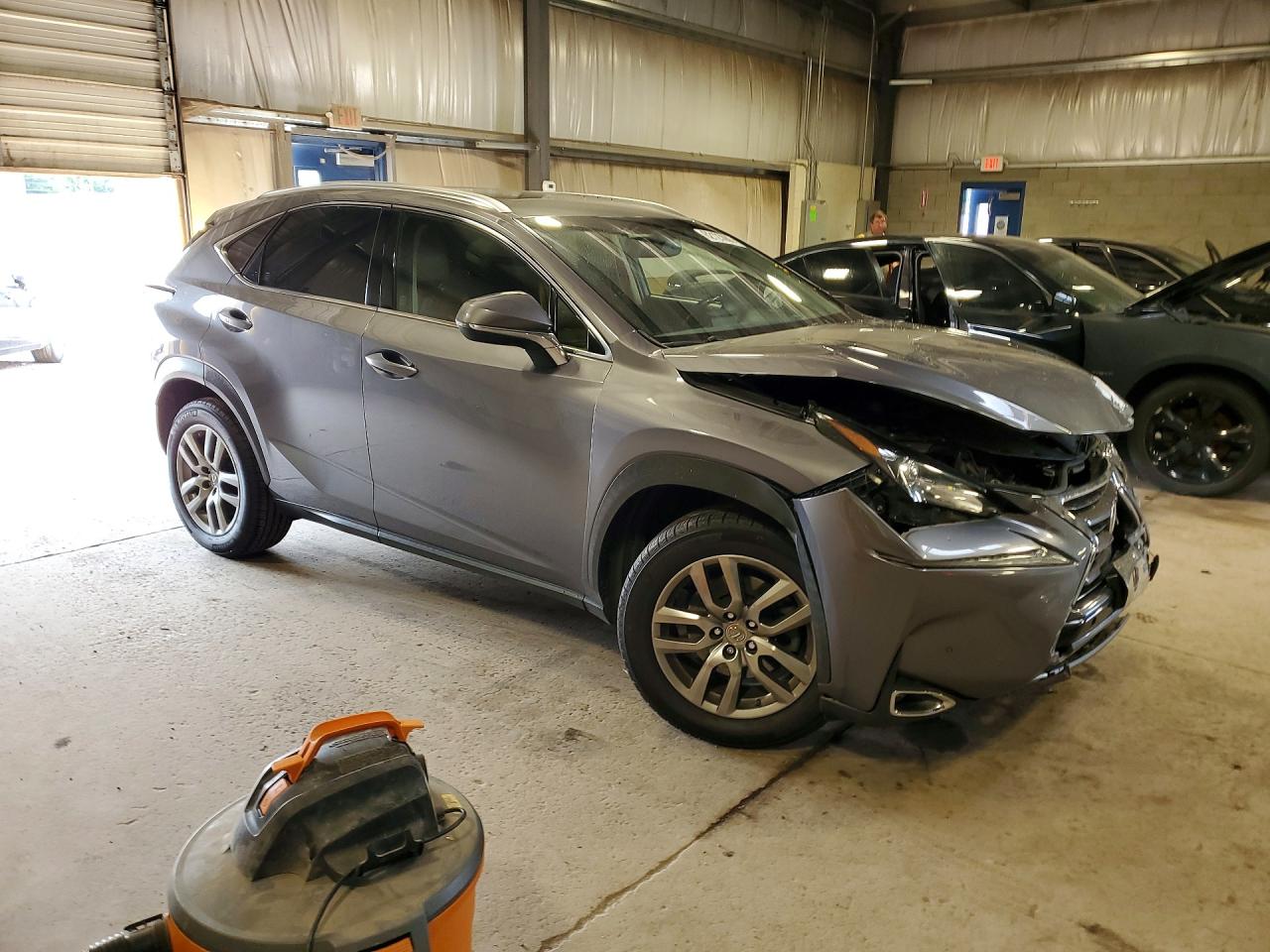 2015 Lexus Nx 200t Gray vin: JTJBARBZ0F2014822
