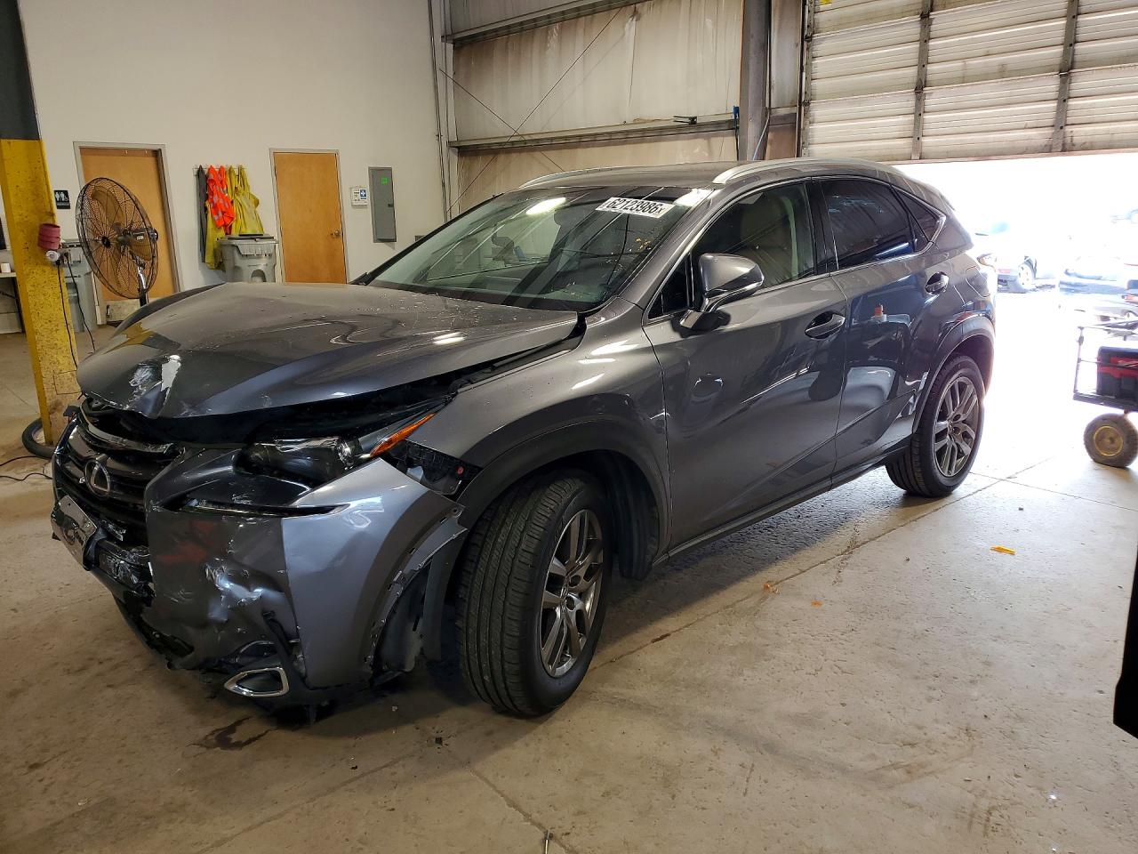 2015 Lexus Nx 200t Gray vin: JTJBARBZ0F2014822