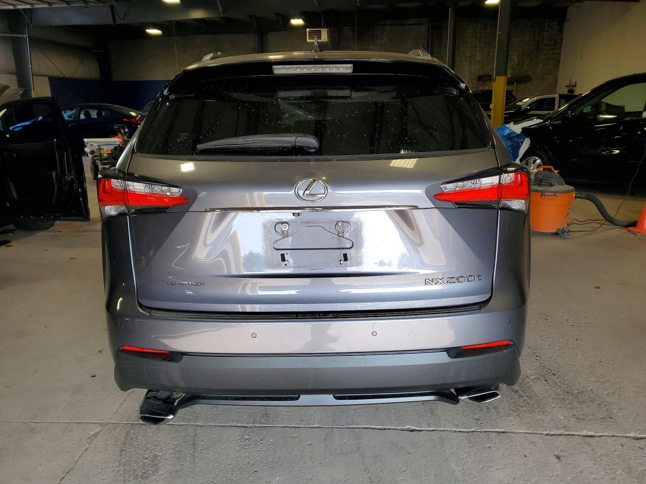 2015 Lexus Nx 200t Gray vin: JTJBARBZ0F2014822