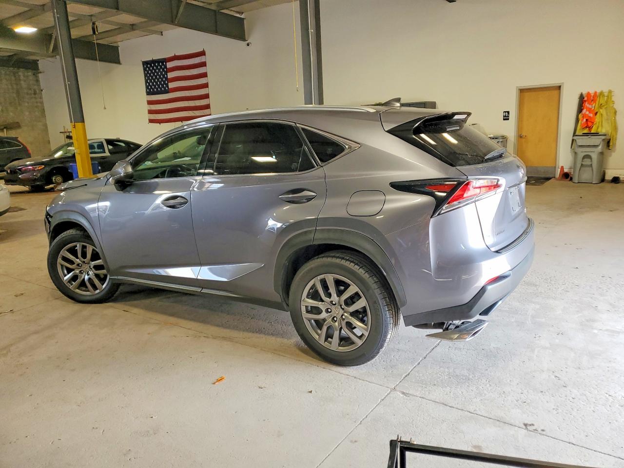 2015 Lexus Nx 200t Gray vin: JTJBARBZ0F2014822