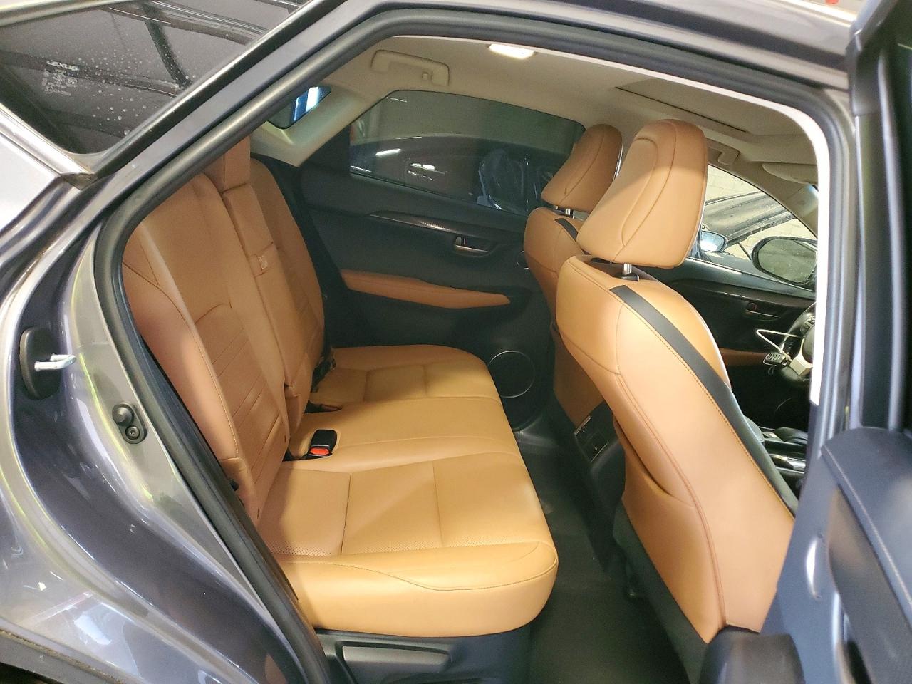 2015 Lexus Nx 200t Gray vin: JTJBARBZ0F2014822