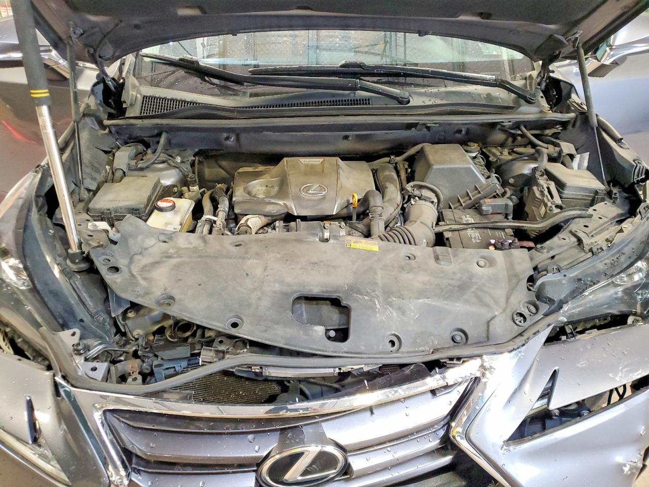 2015 Lexus Nx 200t Gray vin: JTJBARBZ0F2014822