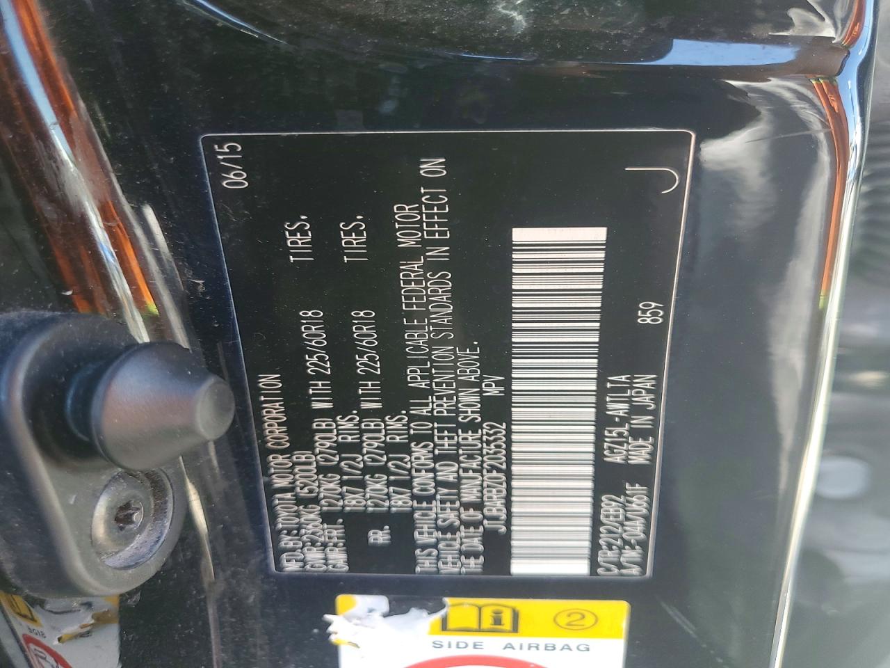 2015 Lexus Nx 200t Black vin: JTJBARBZ0F2035332