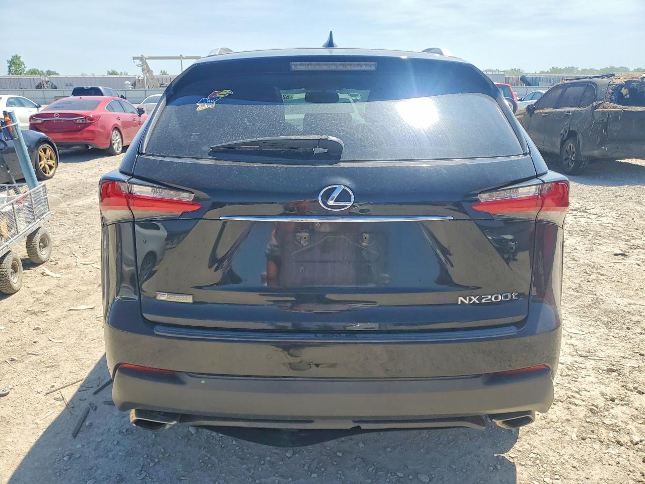 2015 Lexus Nx 200t Black vin: JTJBARBZ0F2035332