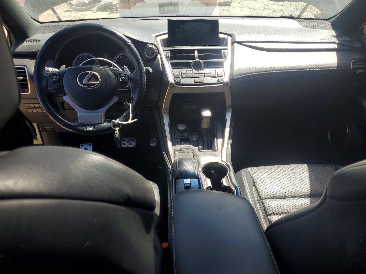 2015 Lexus Nx 200t Black vin: JTJBARBZ0F2035332
