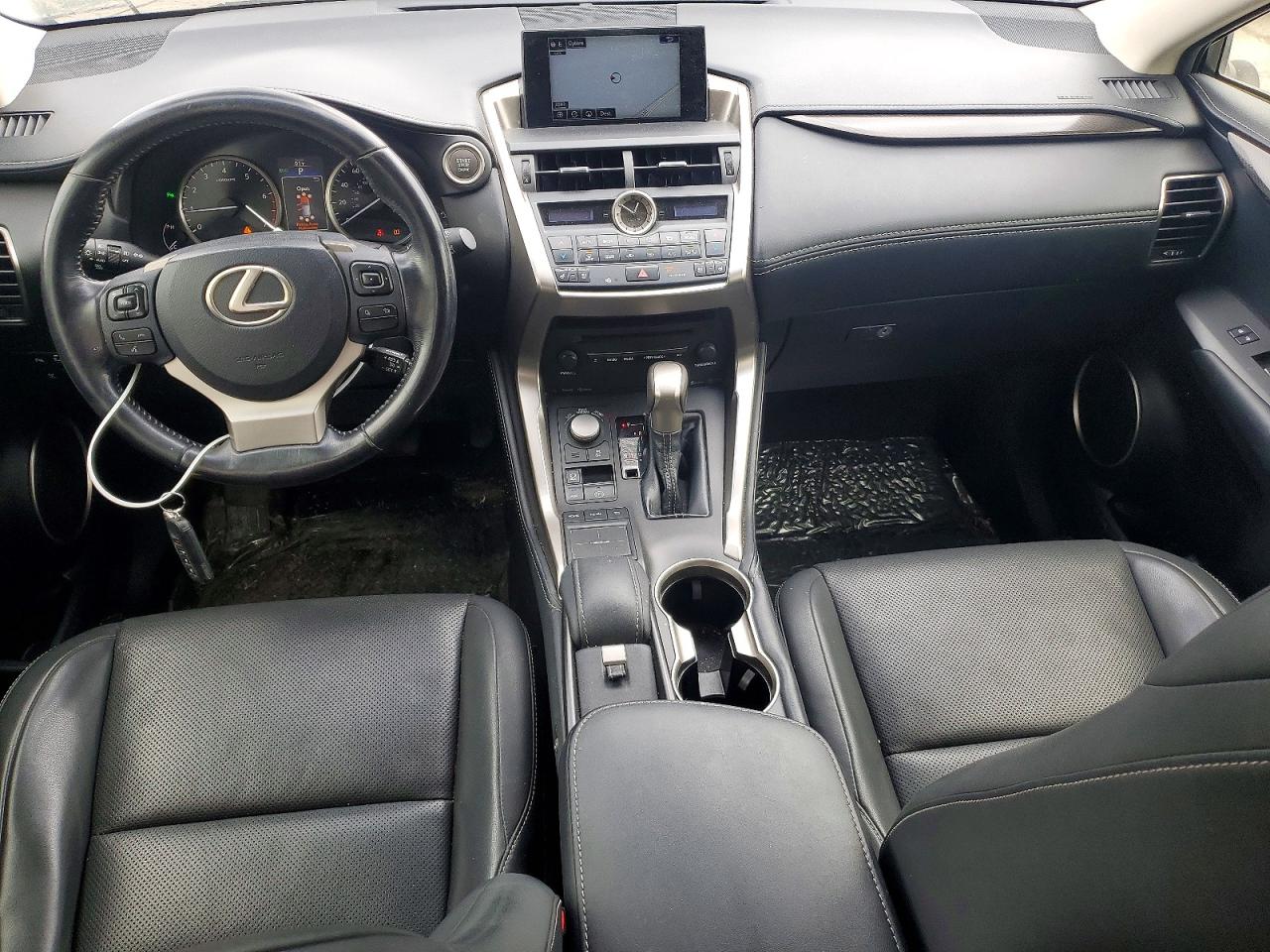 2015 Lexus Nx 200t Silver vin: JTJBARBZ0F2036237