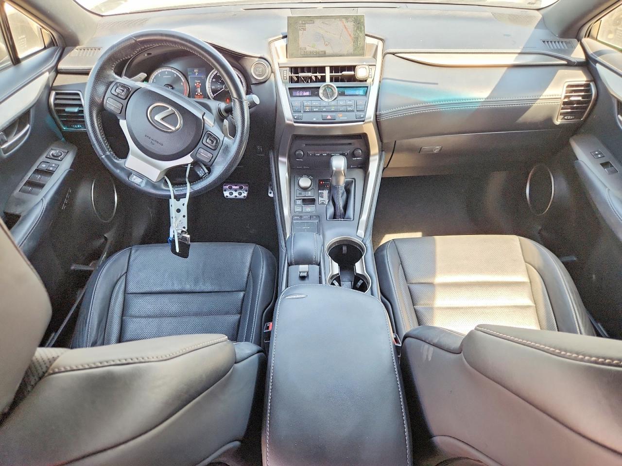 2015 Lexus Nx 200t Black vin: JTJBARBZ0F2036318