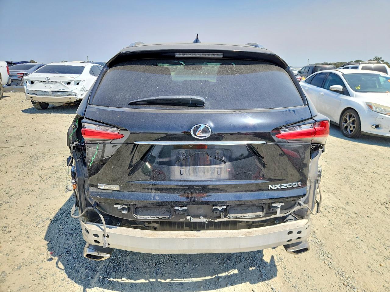 2015 Lexus Nx 200t Black vin: JTJBARBZ0F2036318