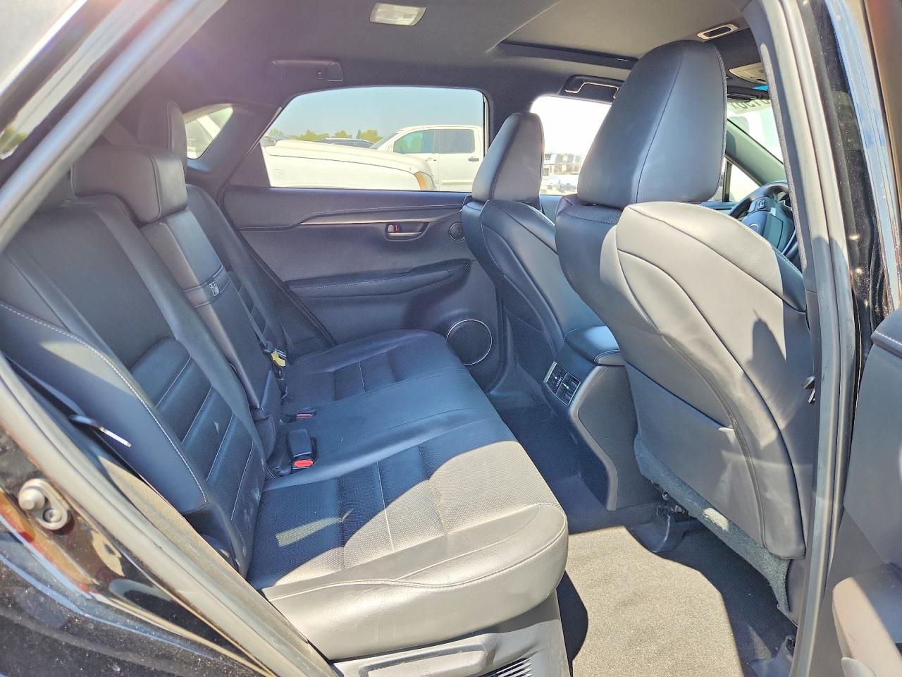 2015 Lexus Nx 200t Black vin: JTJBARBZ0F2036318