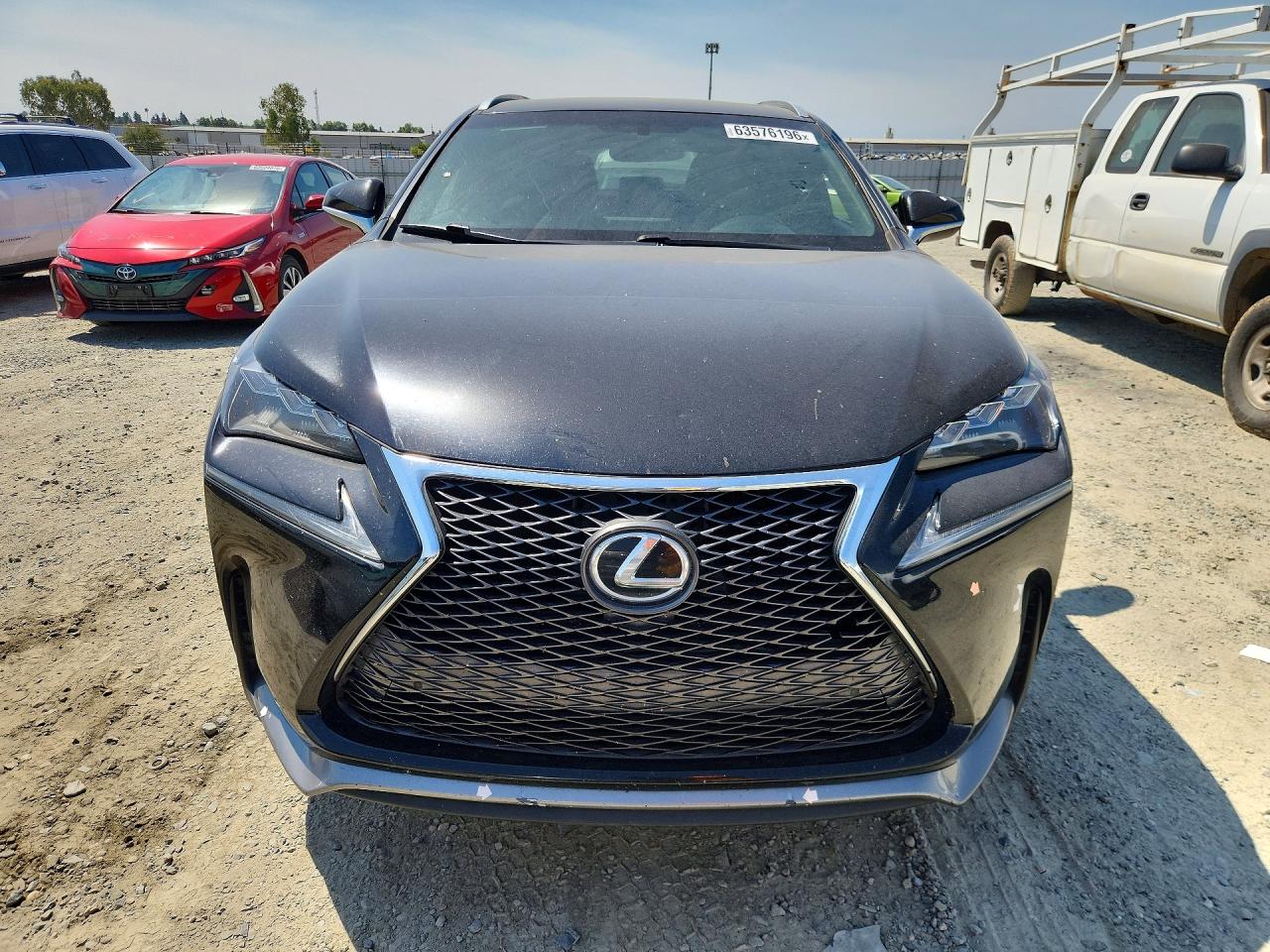 2015 Lexus Nx 200t Black vin: JTJBARBZ0F2036318