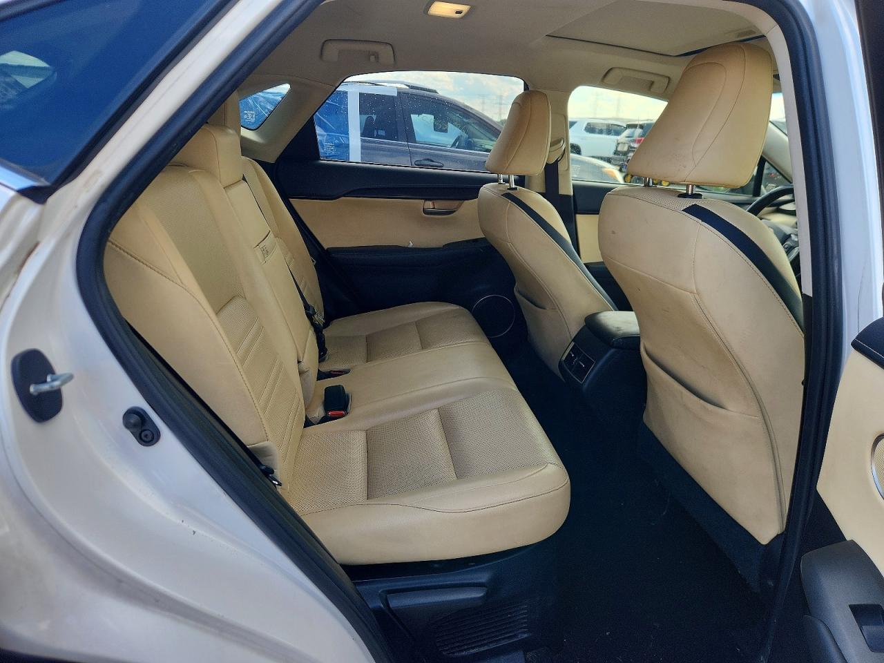 2016 Lexus Nx 200t Base White vin: JTJBARBZ0G2059776