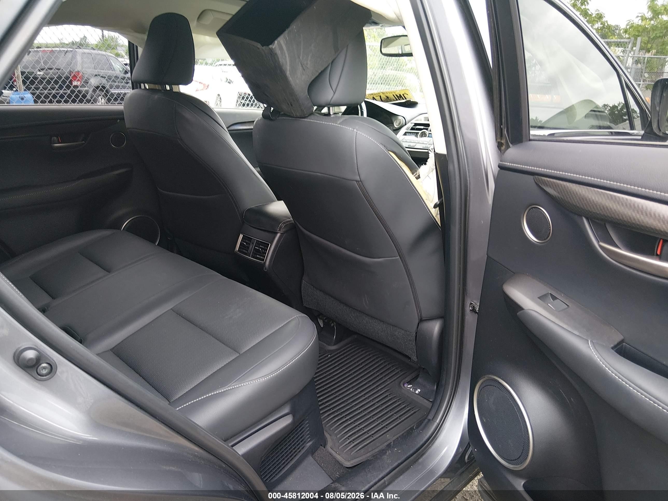 2016 Lexus Nx 200t Серый vin: JTJBARBZ0G2088520