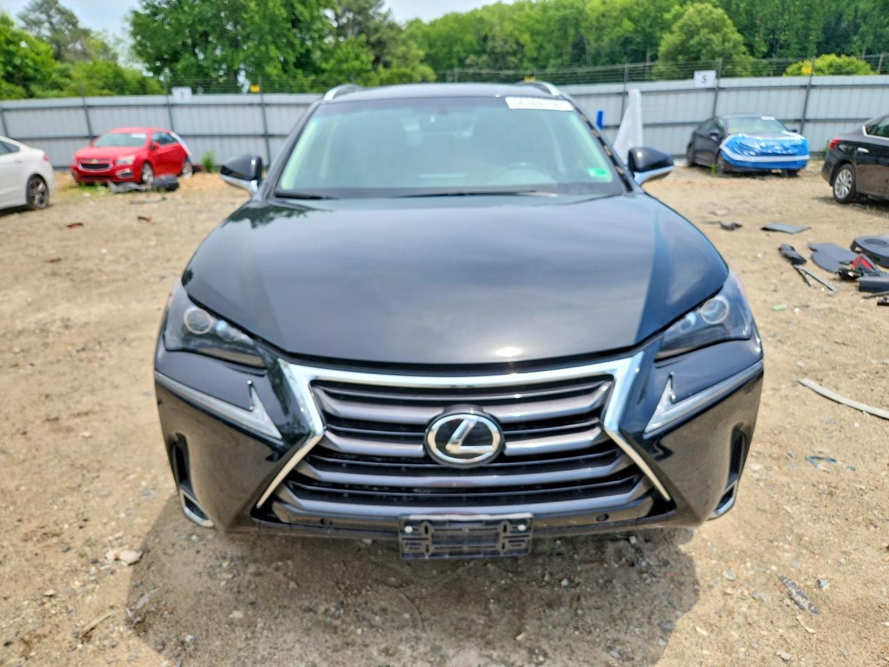 2017 Lexus Nx 200t Base Black vin: JTJBARBZ0H2122649