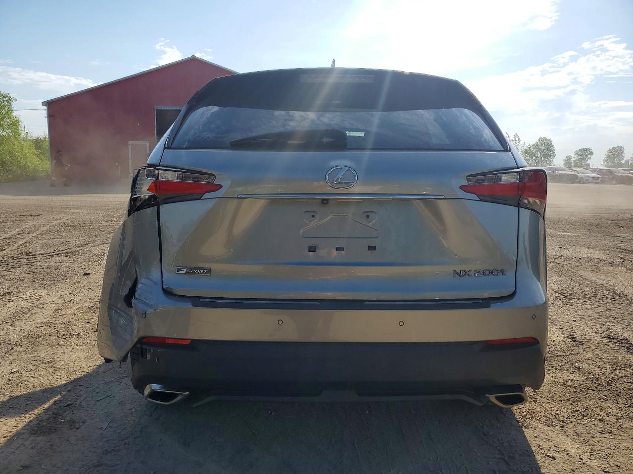 2017 Lexus Nx 200t Base Silver vin: JTJBARBZ0H2148331