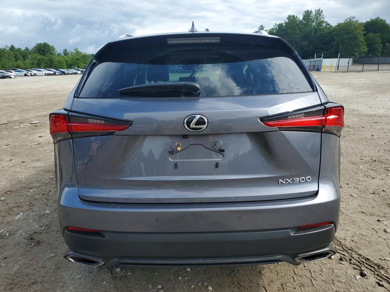2018 Lexus Nx 300 Base Gray vin: JTJBARBZ0J2157830