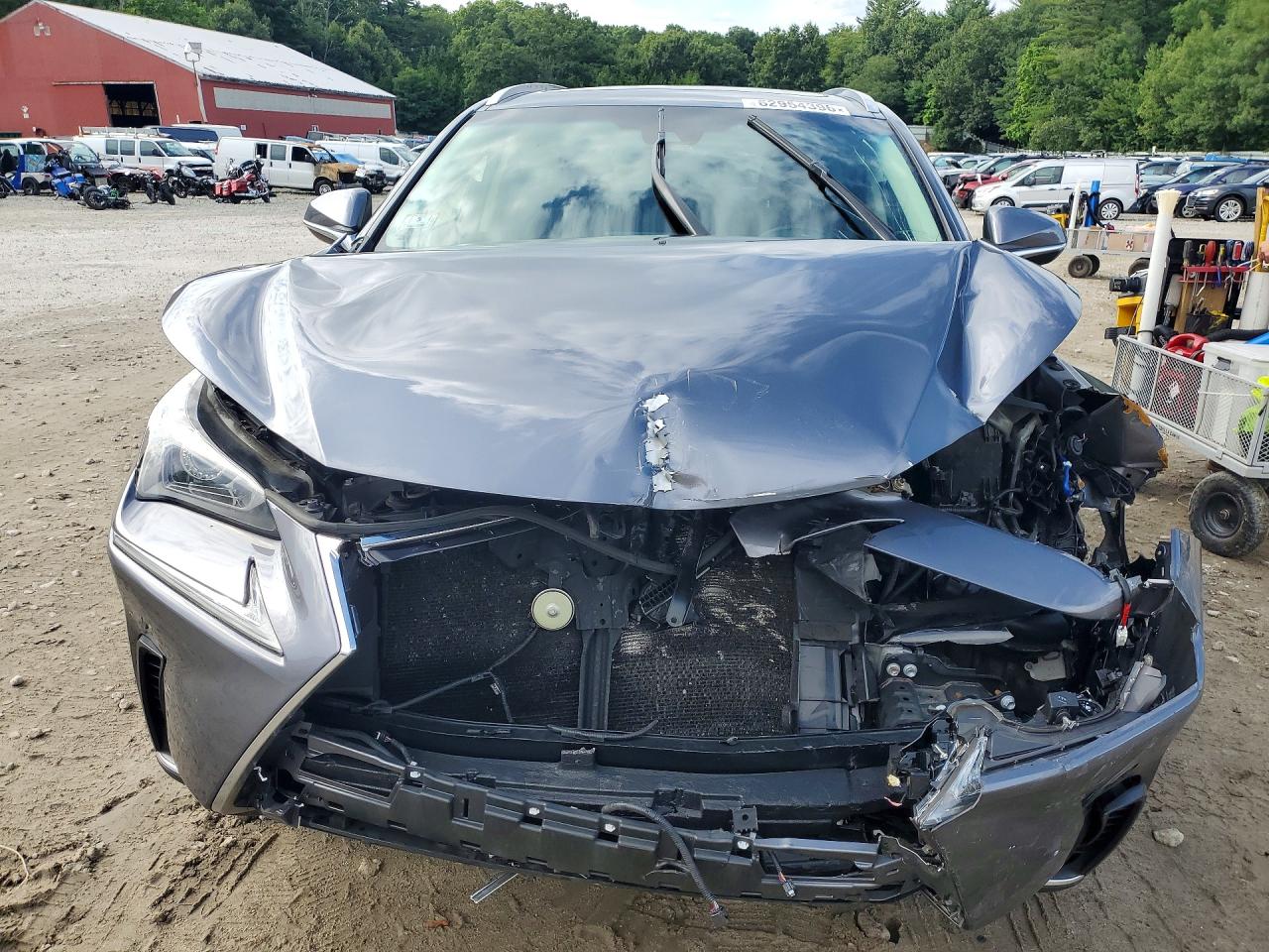 2018 Lexus Nx 300 Base Gray vin: JTJBARBZ0J2157830
