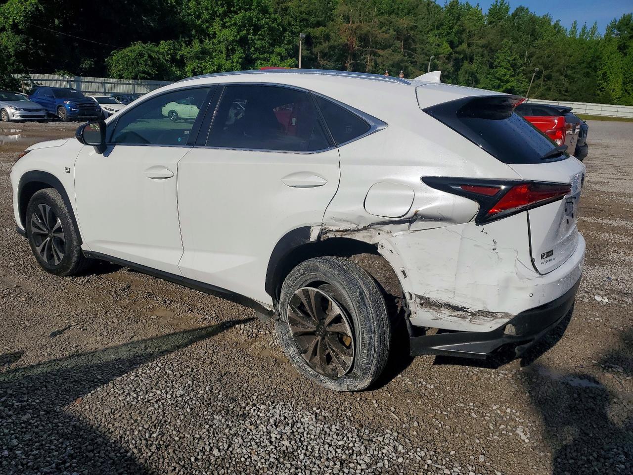 2018 Lexus Nx 300 F Sport White vin: JTJBARBZ0J2169685