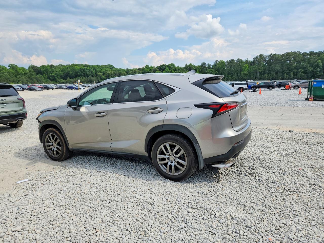 2015 Lexus Nx 200t Gray vin: JTJBARBZ1F2011444