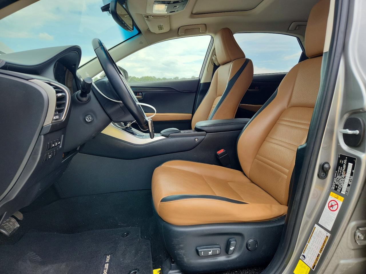 2015 Lexus Nx 200t Gray vin: JTJBARBZ1F2011444