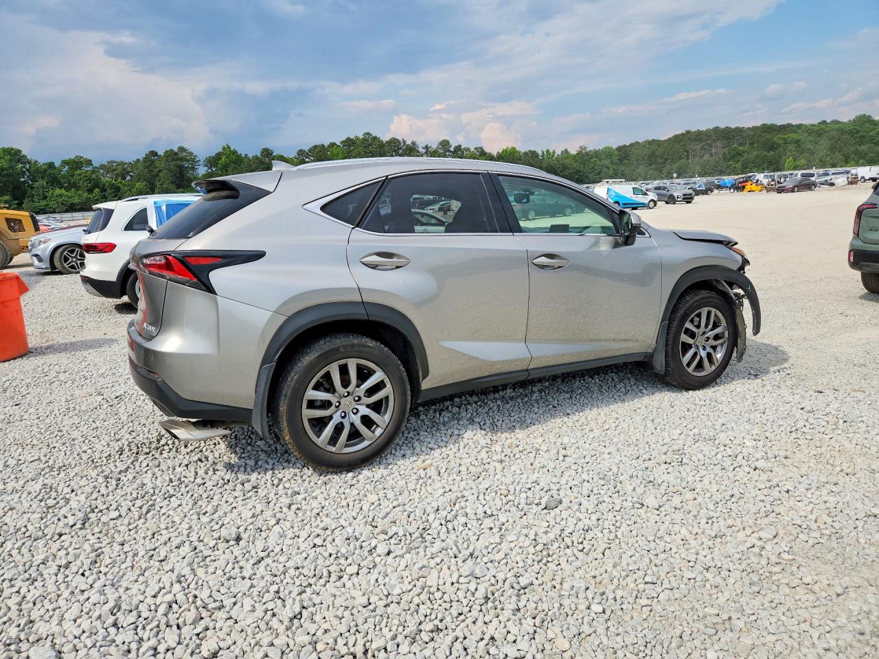 2015 Lexus Nx 200t Gray vin: JTJBARBZ1F2011444