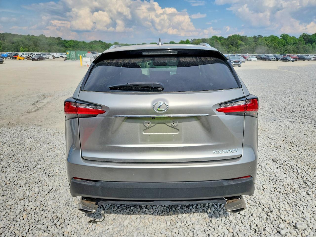 2015 Lexus Nx 200t Gray vin: JTJBARBZ1F2011444